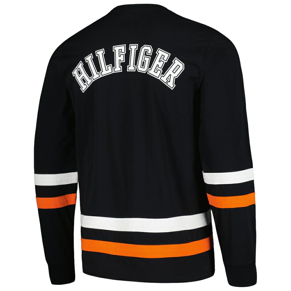 Cincinnati Bengals Tommy Hilfiger Nolan Long Sleeve T-Shirt - Black/Orange - NFL