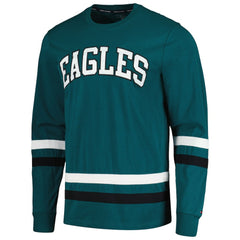 Philadelphia Eagles Tommy Hilfiger Nolan Long Sleeve T-Shirt - Midnight Green/Black - NFL