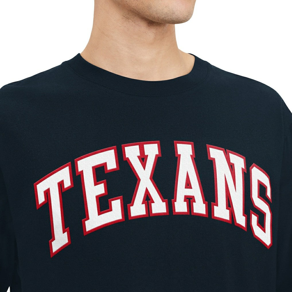 Houston Texans Tommy Hilfiger Nolan Long Sleeve T-Shirt - Navy/Red - NFL