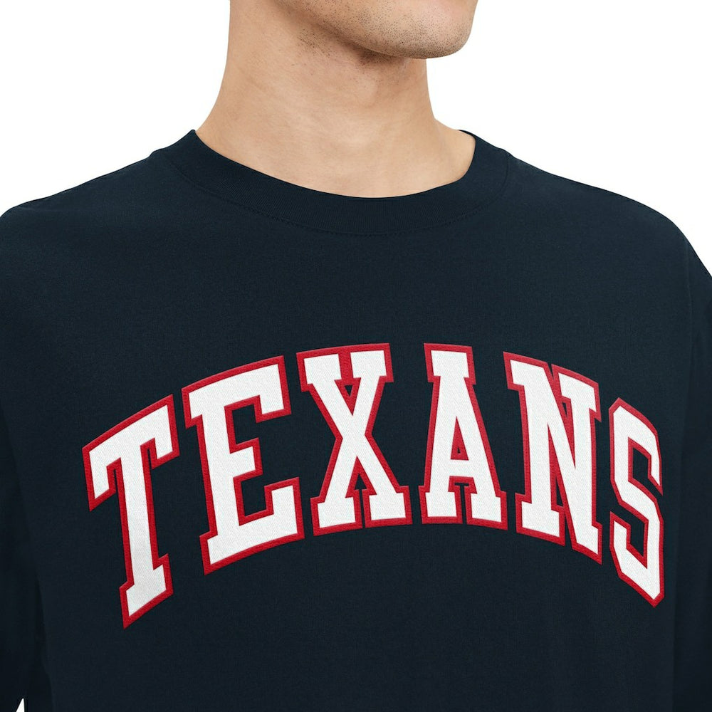 Houston Texans Tommy Hilfiger Nolan Long Sleeve T-Shirt - Navy/Red - NFL