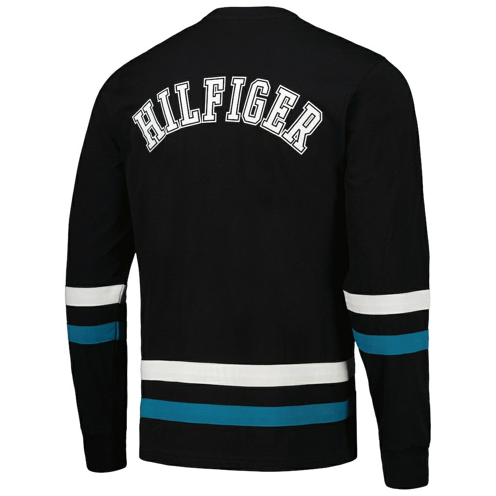Jacksonville Jaguars Tommy Hilfiger Nolan Long Sleeve T-Shirt - Black/Teal - NFL