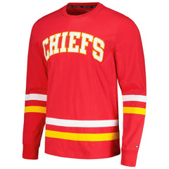 Kansas City Chiefs Tommy Hilfiger Nolan Long Sleeve T-Shirt - Red/Gold - NFL