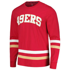 San Francisco 49ers Tommy Hilfiger Nolan Long Sleeve T-Shirt - Red/Gold - NFL