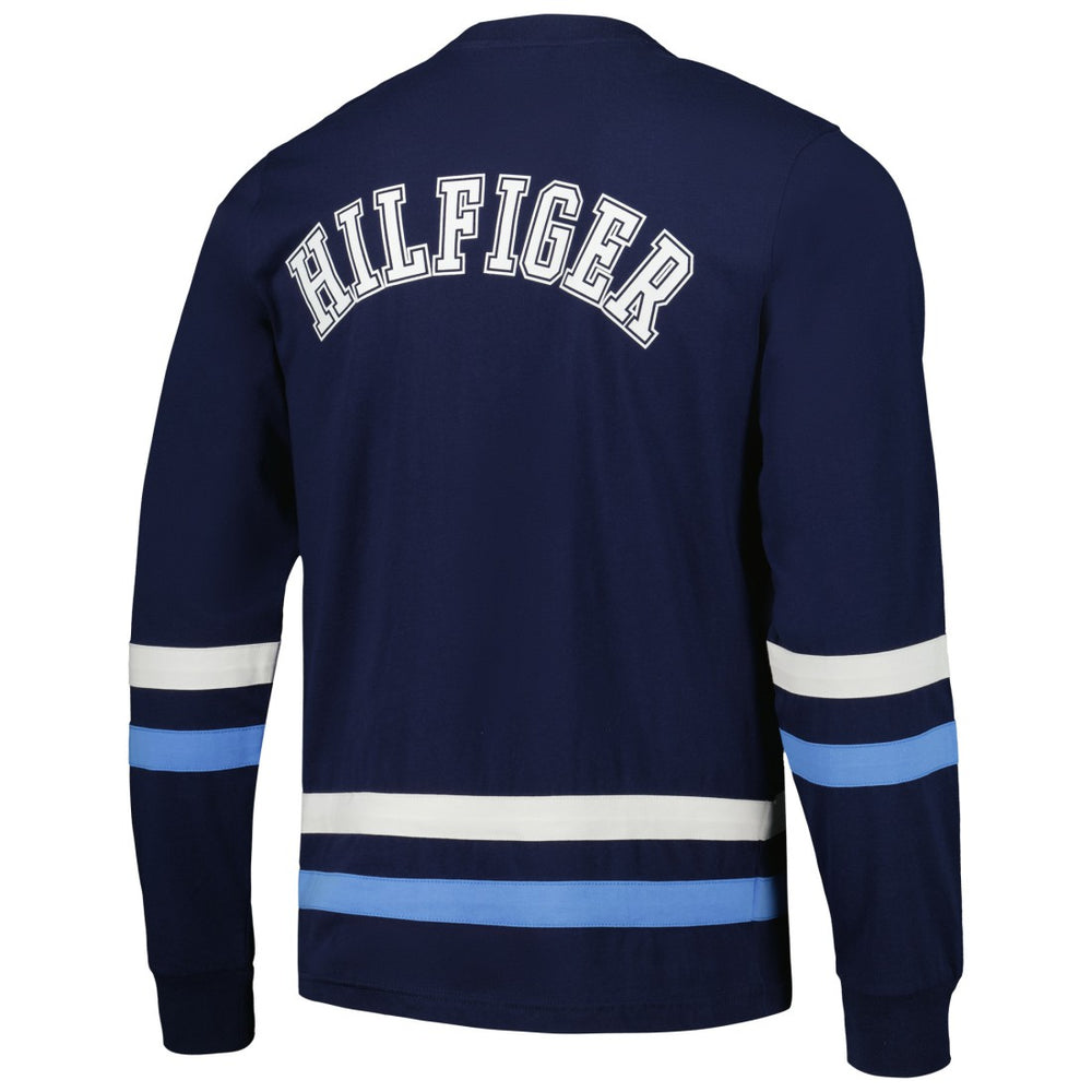 Tennessee Titans Tommy Hilfiger Nolan Long Sleeve T-Shirt - Navy/Light Blue - NFL