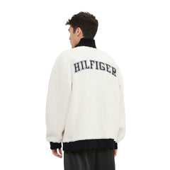 Las Vegas Raiders Tommy Hilfiger Jordan Sherpa Quarter-Zip Sweatshirt - Cream - NFL