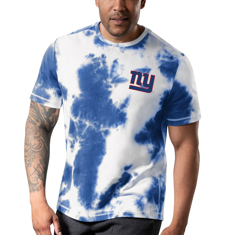 New York Giants MSX by Michael Strahan Freestyle Tie-Dye T-Shirt - Royal - NFL