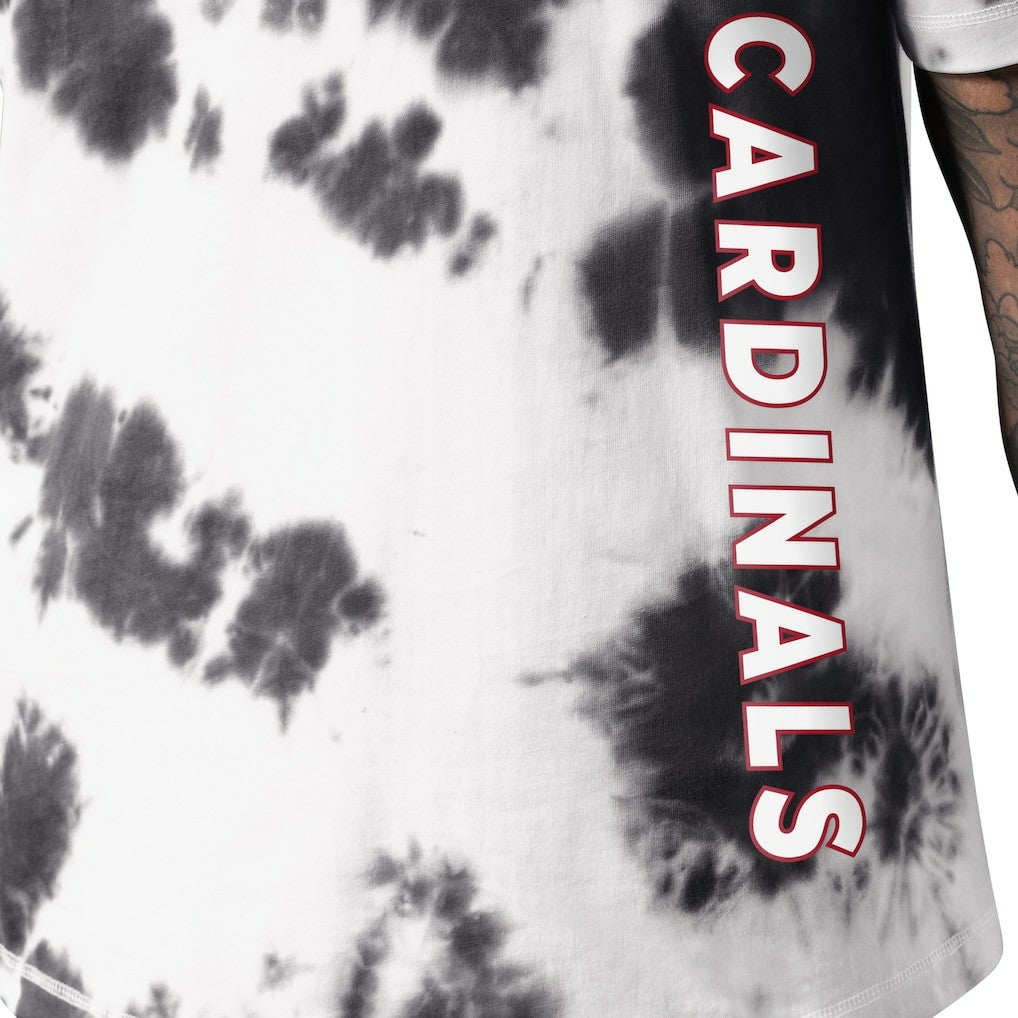 Arizona Cardinals MSX by Michael Strahan Freestyle Tie-Dye T-Shirt - Black - NFL