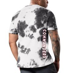 Washington Commanders MSX by Michael Strahan Freestyle Tie-Dye T-Shirt - Black - NFL