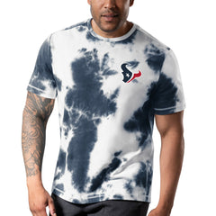 Houston Texans MSX by Michael Strahan Freestyle Tie-Dye T-Shirt - Navy - NFL