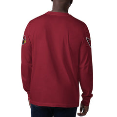 Arizona Cardinals Starter Clutch Hit Long Sleeve T-Shirt - Cardinal - NFL