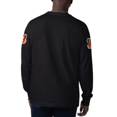 Cincinnati Bengals Starter Clutch Hit Long Sleeve T-Shirt - Black - NFL