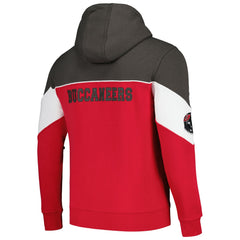 Tampa Bay Buccaneers Starter Running Back Full-Zip Hoodie - Red/Pewter - NFL