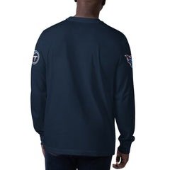 Tennessee Titans Starter Clutch Hit Long Sleeve T-Shirt - Navy - NFL