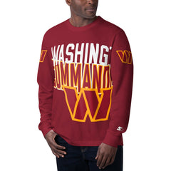 Washington Commanders Starter Clutch Hit Long Sleeve T-Shirt - Burgundy - NFL