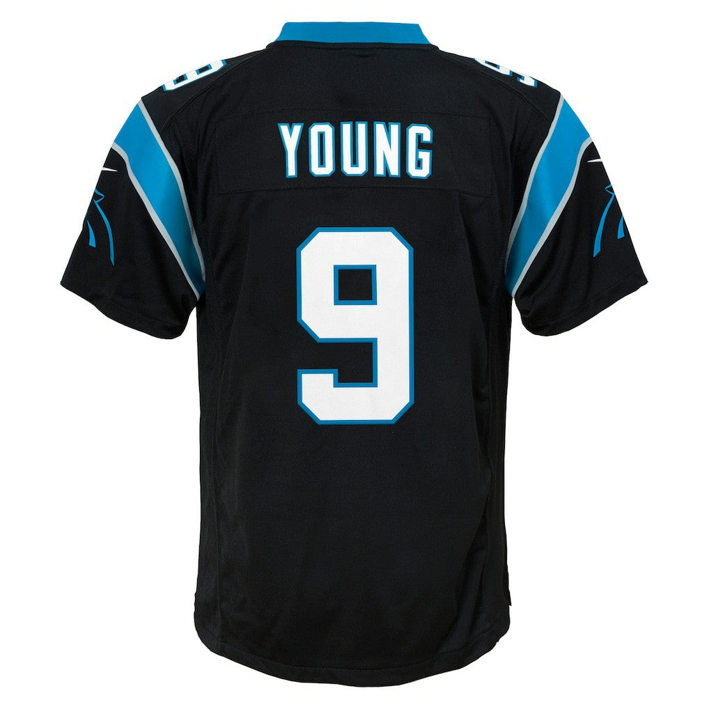 Bryce Young Carolina Panthers Youth Game Jersey - Black - Nike