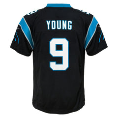 Bryce Young Carolina Panthers Youth Game Jersey - Black - Nike