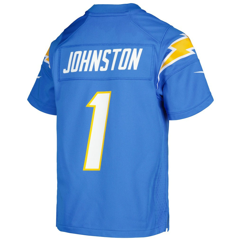 Quentin Johnston Los Angeles Chargers Youth Game Jersey - Powder Blue - Nike