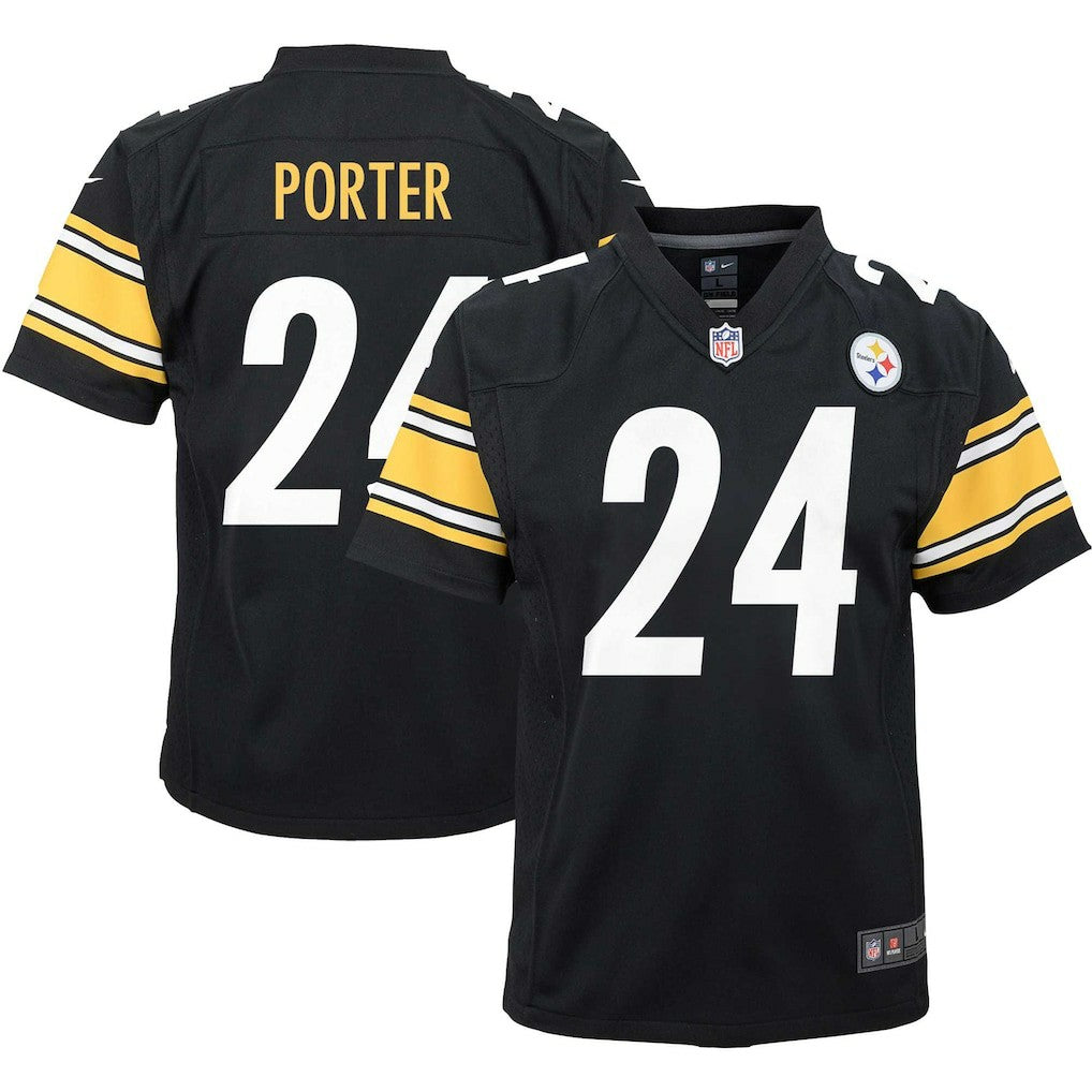 Joey Porter Jr. Pittsburgh Steelers Youth Game Jersey - Black - Nike
