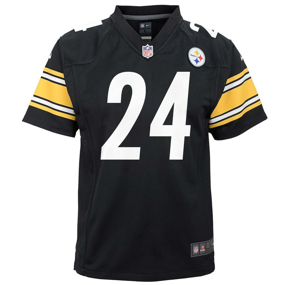 Joey Porter Jr. Pittsburgh Steelers Youth Game Jersey - Black - Nike
