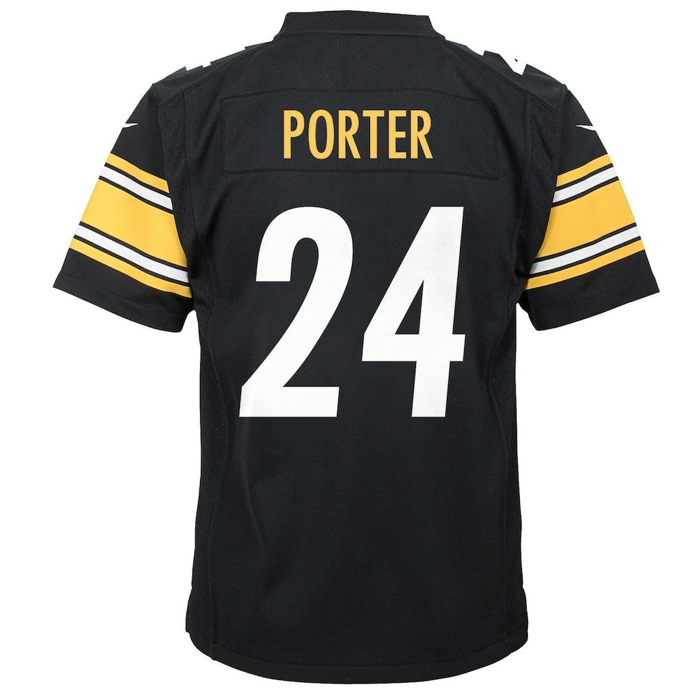 Joey Porter Jr. Pittsburgh Steelers Youth Game Jersey - Black - Nike