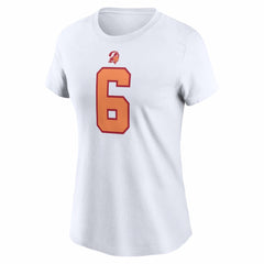 Baker Mayfield Tampa Bay Buccaneers Women's Name & Number T-Shirt - White - Nike