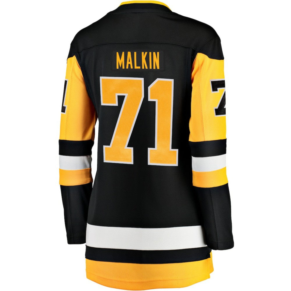 Evgeni Malkin Pittsburgh Penguins Fanatics Women's Home Breakaway Player Jersey - Black | Fanatics near me