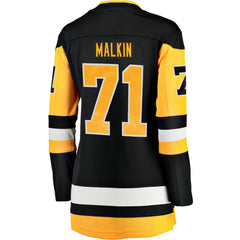 Evgeni Malkin Pittsburgh Penguins Fanatics Women's Home Breakaway Player Jersey - Black | Fanatics near me