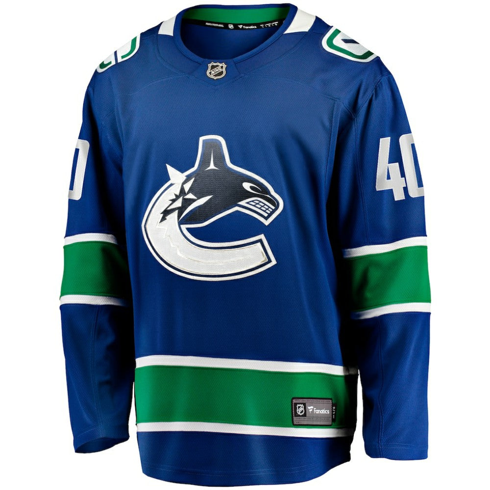Elias Pettersson Vancouver Canucks Fanatics Home Breakaway Jersey - Blue | Fanatics Clearance