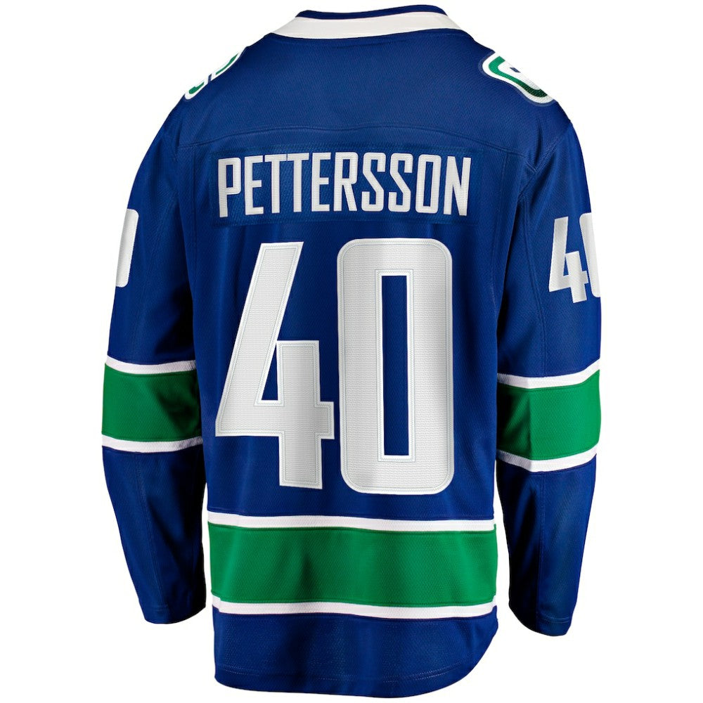 Elias Pettersson Vancouver Canucks Fanatics Home Breakaway Jersey - Blue | Fanatics Clearance