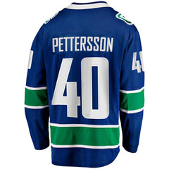 Elias Pettersson Vancouver Canucks Fanatics Home Breakaway Jersey - Blue | Fanatics Clearance