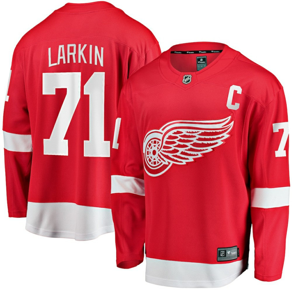 Dylan Larkin Detroit Red Wings Fanatics Branded Captain Home Breakaway Jersey - Red | Fanatics online
