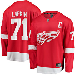 Dylan Larkin Detroit Red Wings Fanatics Branded Captain Home Breakaway Jersey - Red | Fanatics online