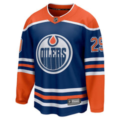 Leon Draisaitl Edmonton Oilers Fanatics Home Breakaway Jersey - Royal | Fanatics Clearance