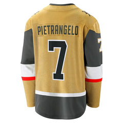 Alex Pietrangelo Vegas Golden Knights Fanatics Home Breakaway Jersey - Gold | Fanatics on sale