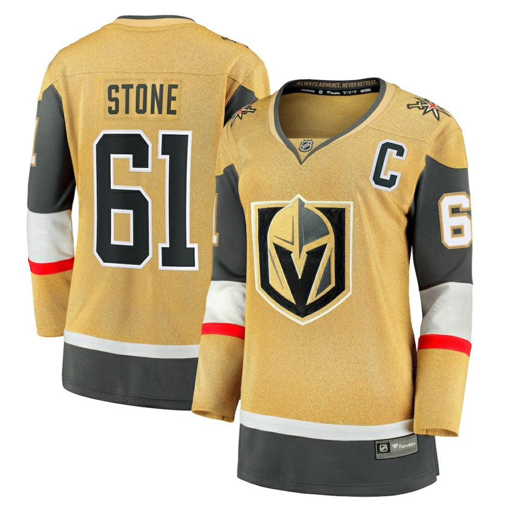 Mark Stone Vegas Golden Knights Fanatics Women's Captain Patch Home Breakaway Player Jersey - Gold | Fanatics on sale
