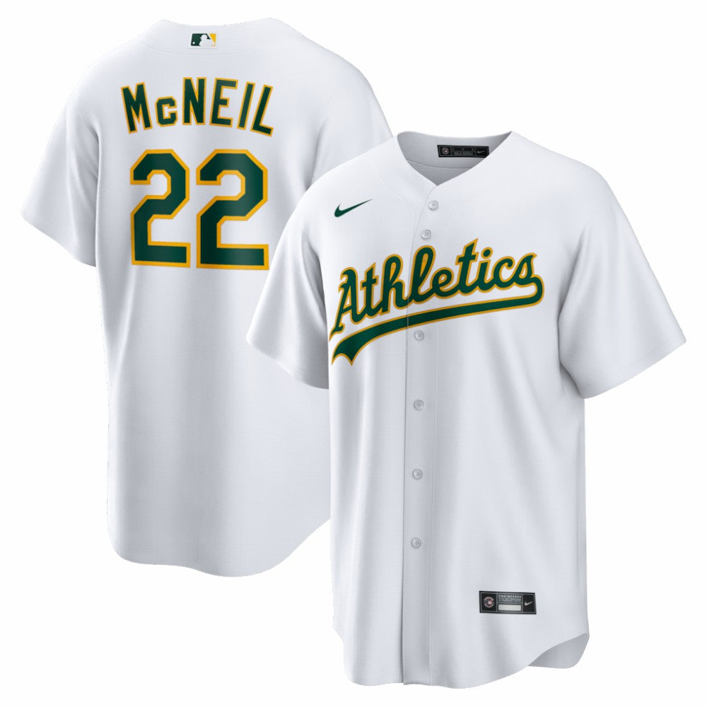 Jeff McNeil Athletics Nike Home Replica Jersey Outlet