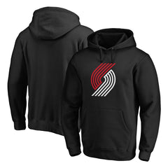 Portland Trail Blazers Primary Logo Pullover Hoodie Black