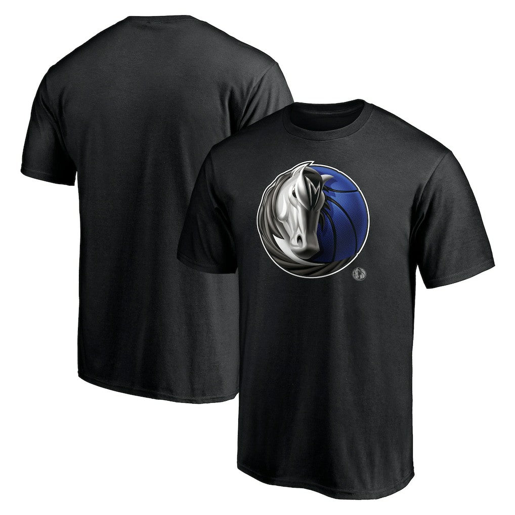 Dallas Mavericks Midnight Mascot T-Shirt Black