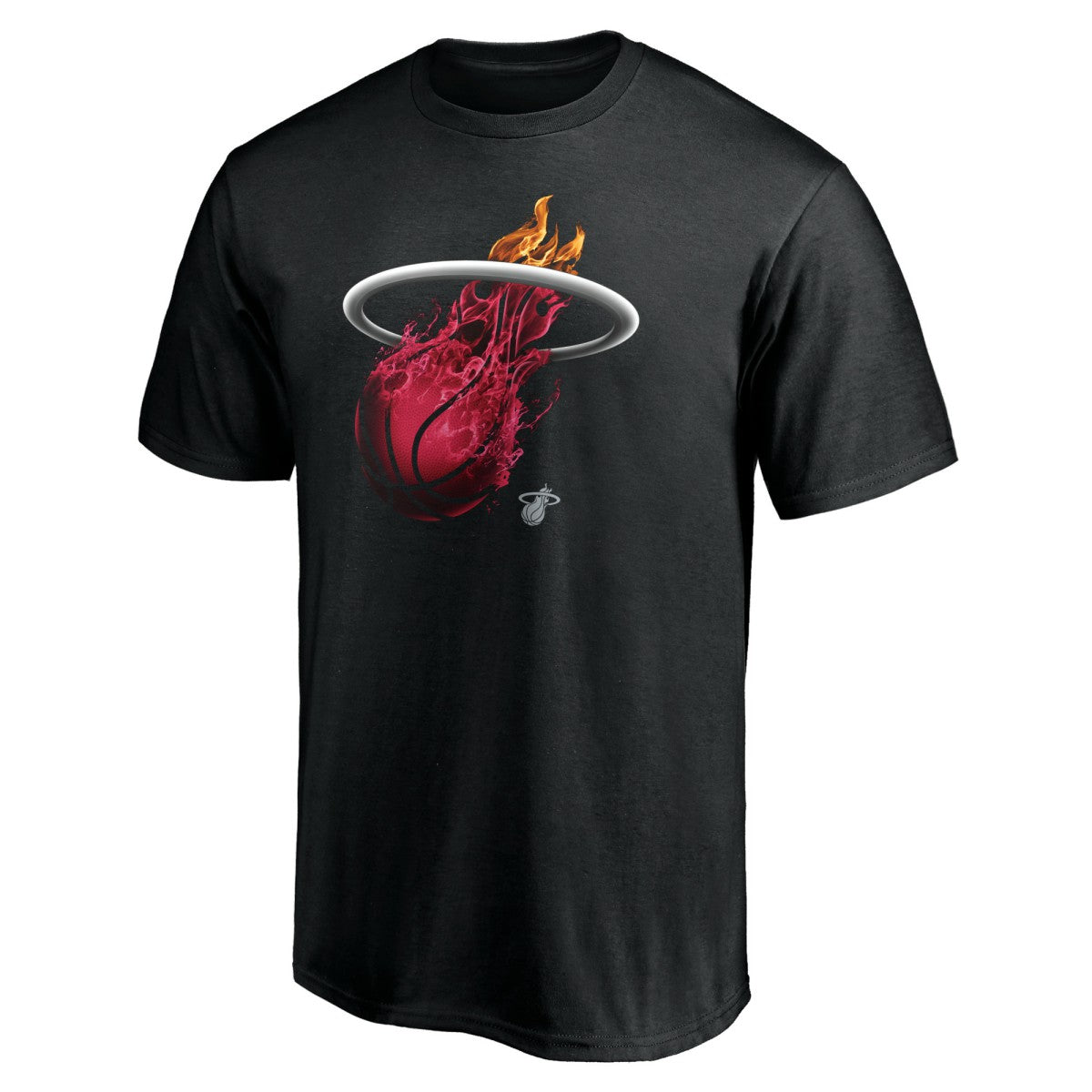 Miami Heat Midnight Mascot T-Shirt Black