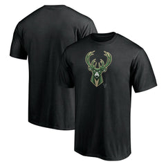 Milwaukee Bucks Midnight Mascot T-Shirt Black