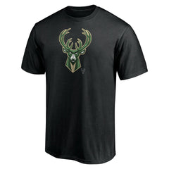 Milwaukee Bucks Midnight Mascot T-Shirt Black