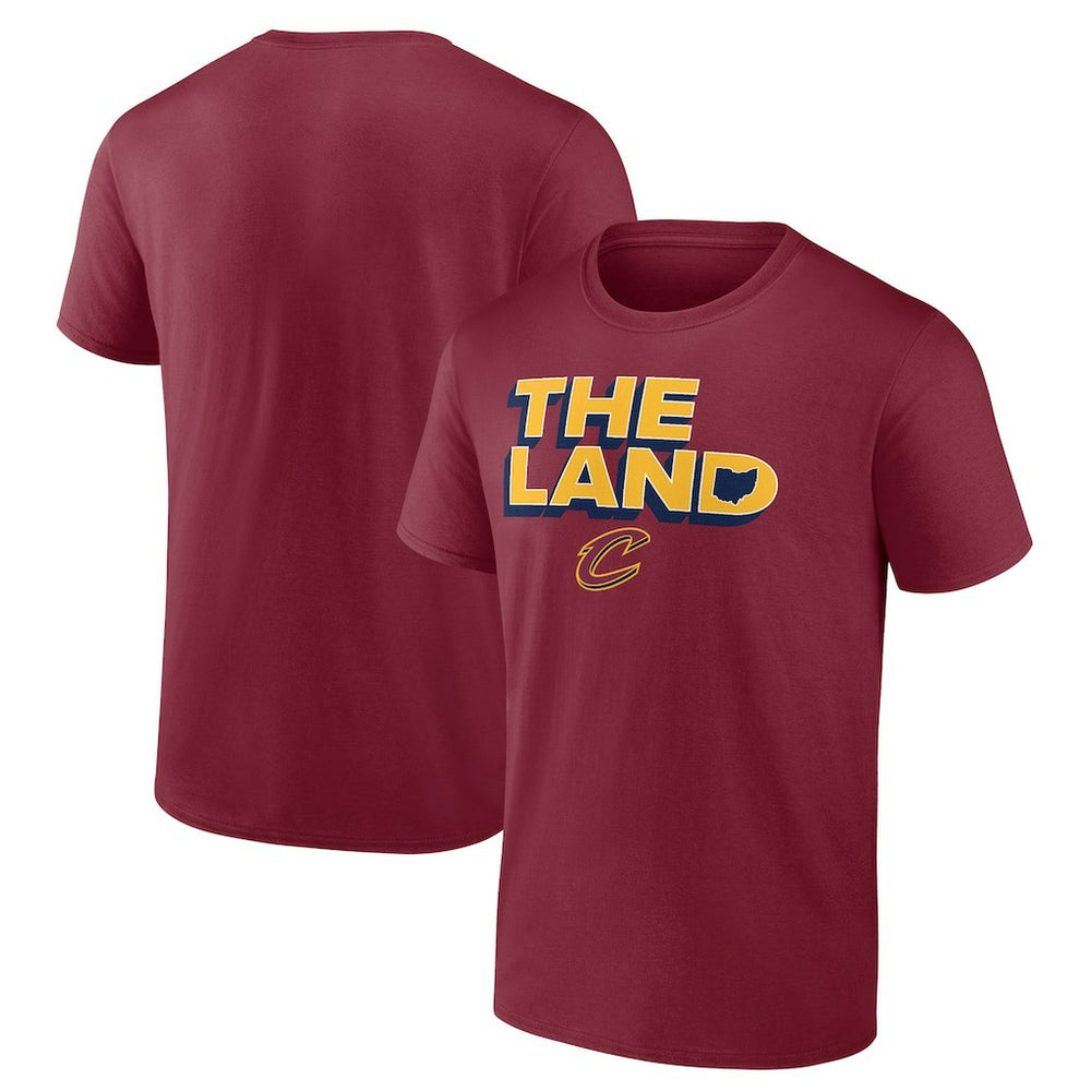 Cleveland Cavaliers Hometown Collection The Land T-Shirt Wine