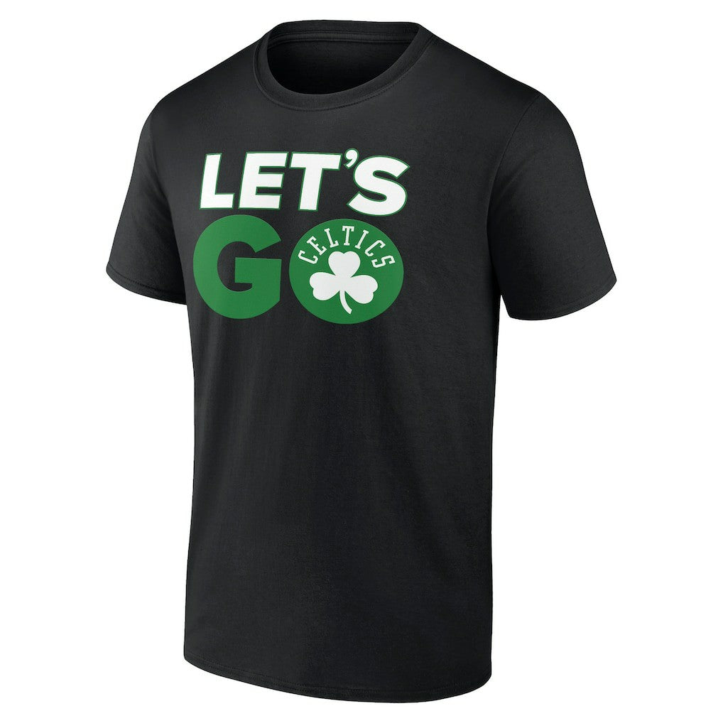 Boston Celtics Hometown Collection Let's Go T-Shirt Black