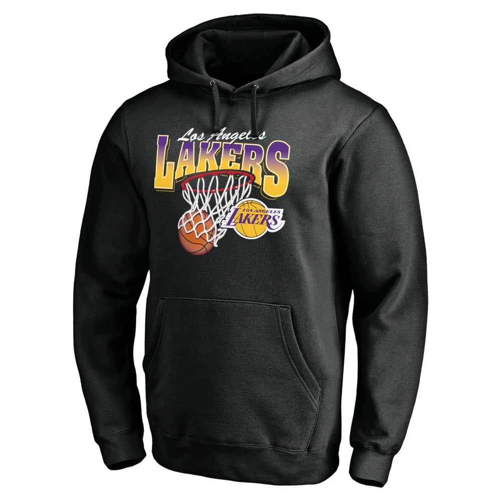 Los Angeles Lakers Balanced Floor Pullover Hoodie Black