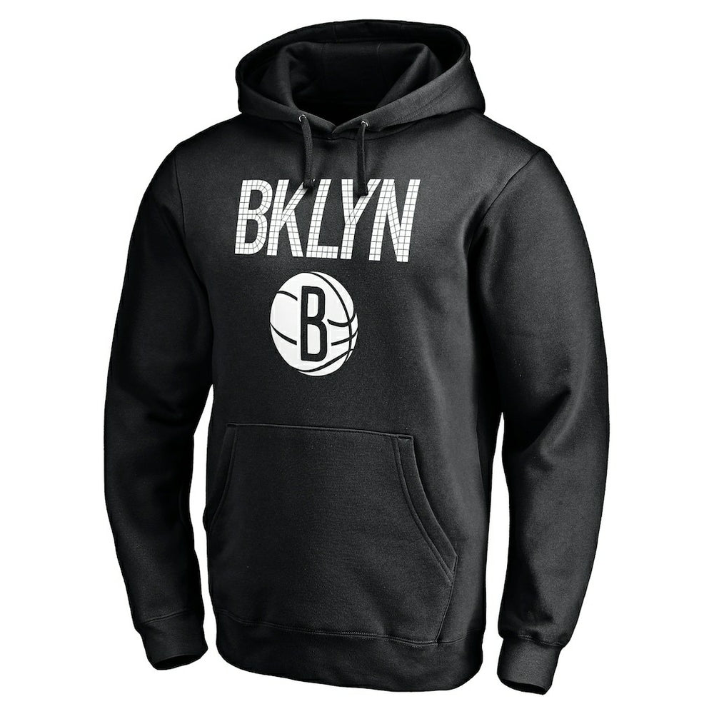 Brooklyn Nets Hometown Collection Post Up Pullover Hoodie Black