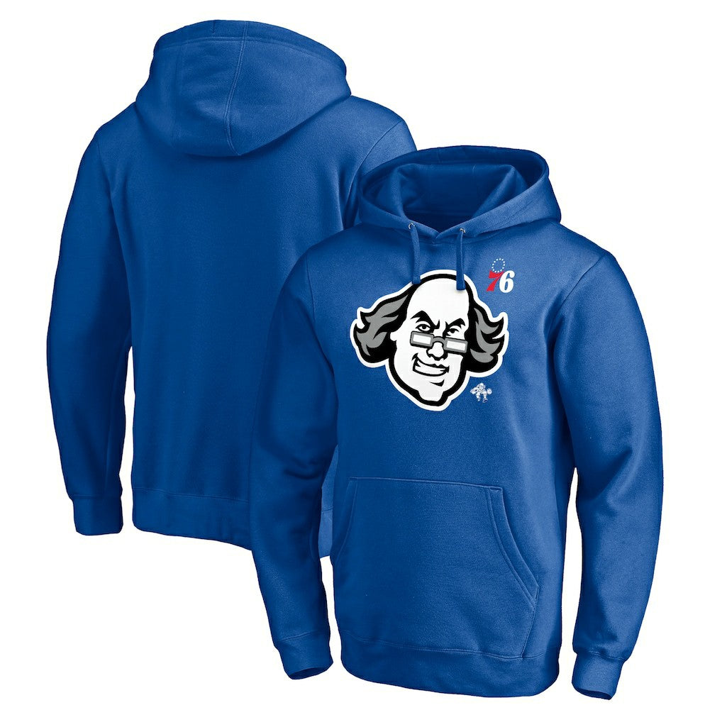 Philadelphia 76ers Hometown Collection Post Up Pullover Hoodie Royal