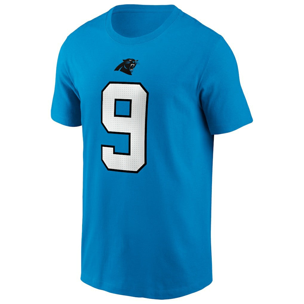 Bryce Young Carolina Panthers Player Name & Number T-Shirt - Blue - Nike