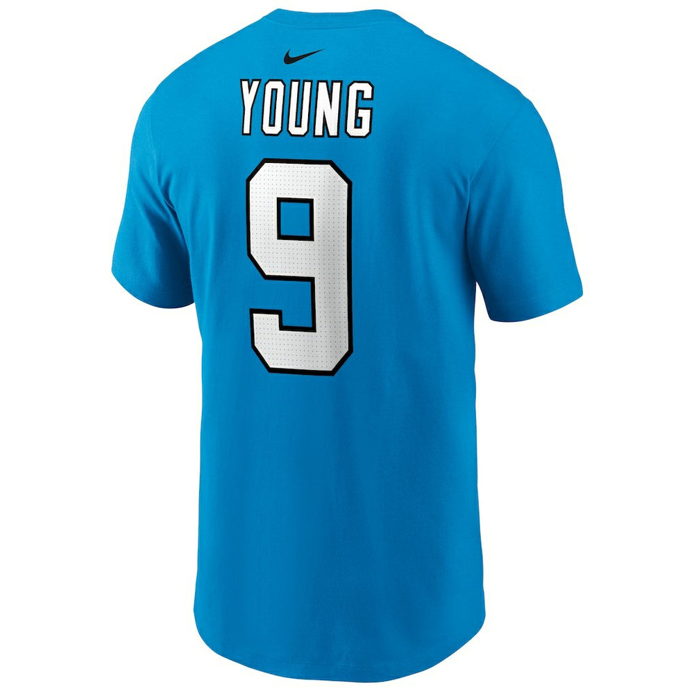 Bryce Young Carolina Panthers Player Name & Number T-Shirt - Blue - Nike