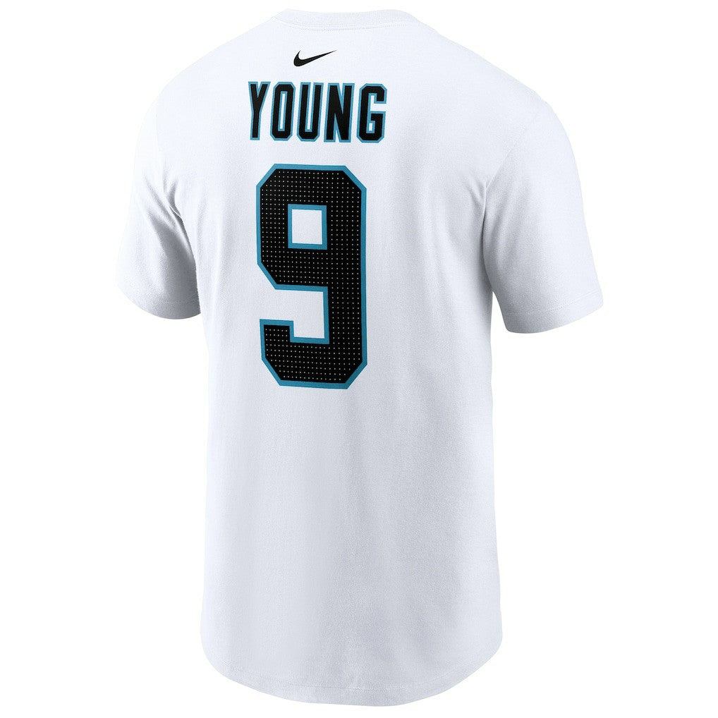 Bryce Young Carolina Panthers Player Name & Number T-Shirt - White - Nike