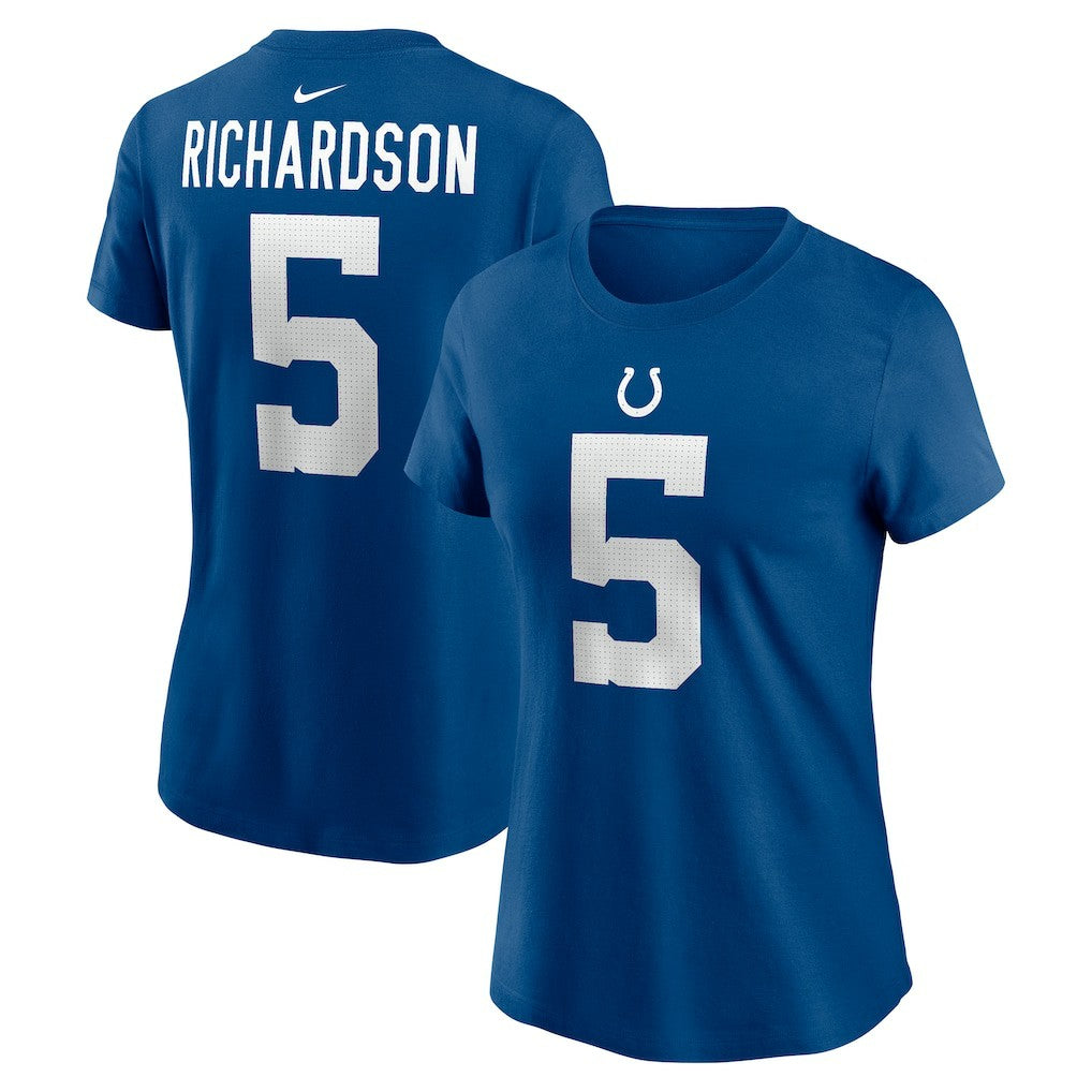 Anthony Richardson Indianapolis Colts Women's Player Name & Number T-Shirt - Royal - Nike